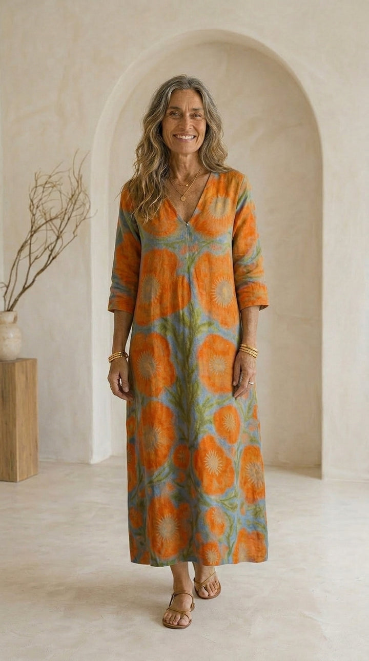 Clara™ | Vestido de primavera elegante sin esfuerzo
