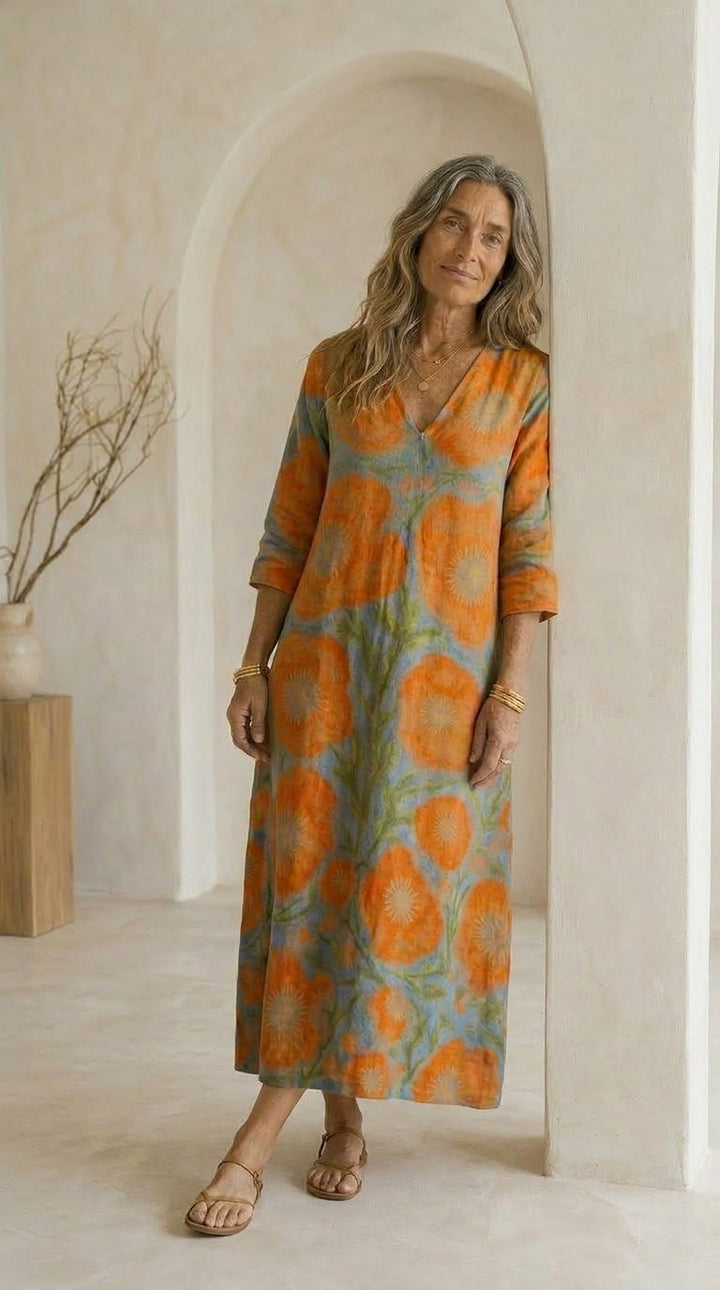 Clara™ | Vestido de primavera elegante sin esfuerzo
